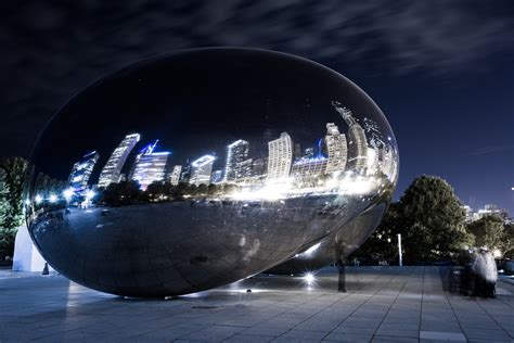 Chicago Cloud Gate Free Stock Photo - Public Domain Pictures