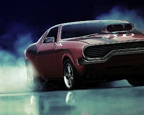 Automobile Trendz: Dodge Charger Burnout