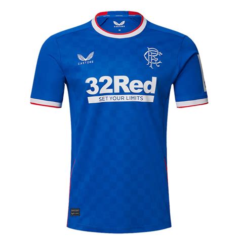 2022-2023 Rangers Home Soccer Jersey - Team Soccer Jerseys