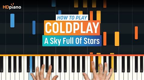 A sky full of stars piano sheet music 165093-A sky full of stars piano ...