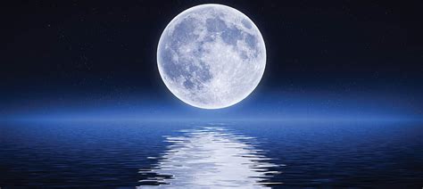 Realistic Moon Painting