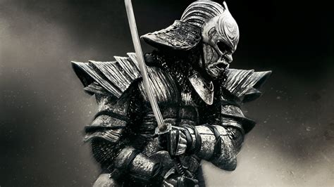 Wallpaper : black, monochrome, movies, soldier, sculpture, samurai, 47 ...