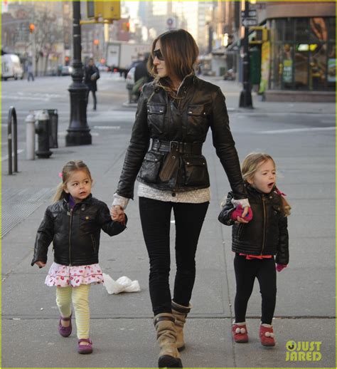 Sarah Jessica Parker & the Twins: Matching Leather Jackets!: Photo ...