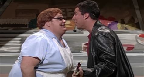 Adam Sandler and Chris Farley - 'Lunch Lady Land' on Saturday Night ...