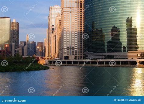 Chicago City View stock photo. Image of constructed, chicago - 1033064