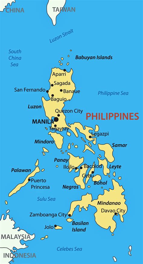 Philippines Maps | Printable Maps of Philippines for Download