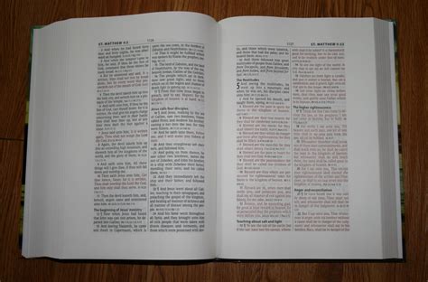 Hendrickson Large Print Wide Margin Bible KJV - Review