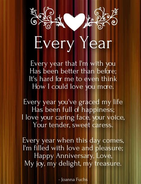 Short anniversary poems for husband - QuotesSquare