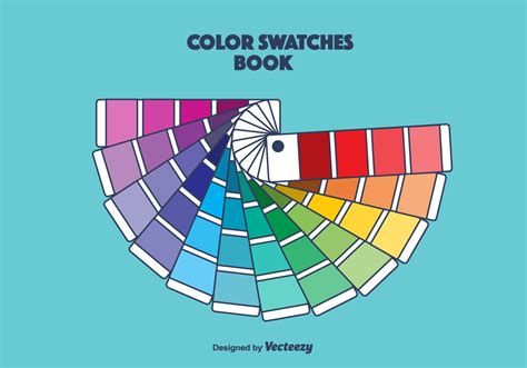 Free Color Swatches Vector | Color swatches, Vector free, Swatch book