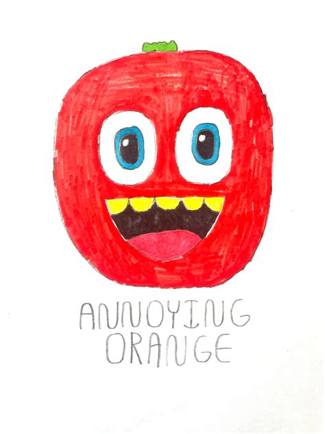 Annoying Orange by DylanRosales on DeviantArt