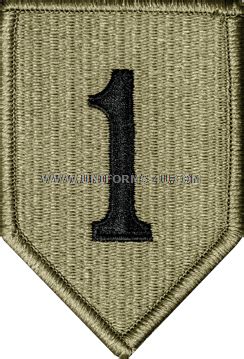 U.S. ARMY 1ST INFANTRY DIVISION PATCH (SSI)