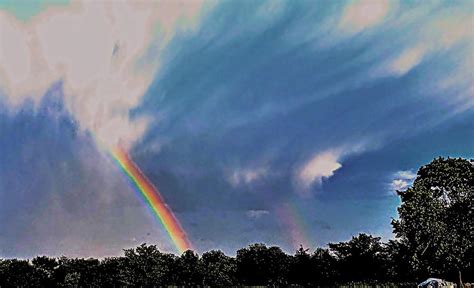 Tornado Rainbow Photograph by Erin Brady