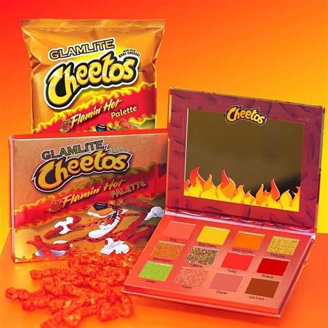 GLAMLITE 🔥 CHEETOS Flaming Hot Collab Concept Makeup 😍 just a April ...