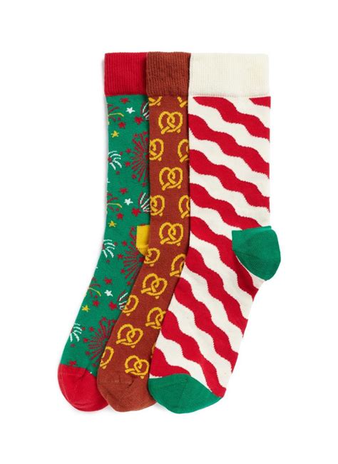 Happy Socks Christmas Gift Box 3-pack Set | ModeSens