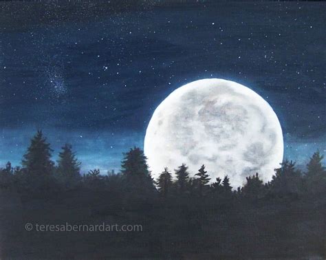 Moon Night Paintings