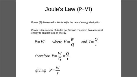 Joule Derived Unit