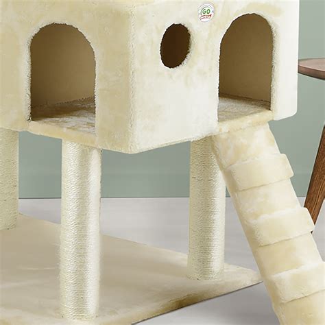 Go Pet Club Cat Tree F2040 - Beige - 72 in. - Walmart.com