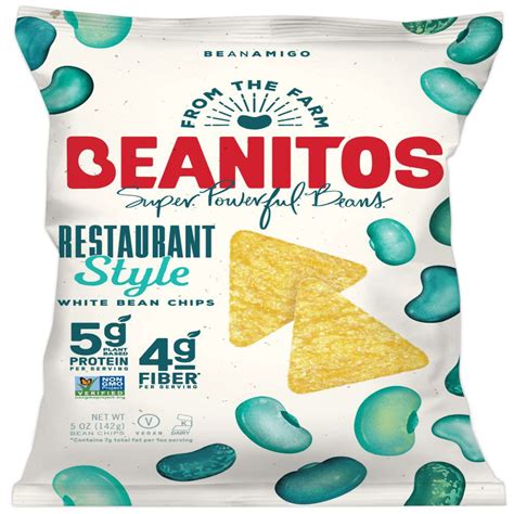 BEANITOS INC-Beanitos Classic Bean Chips - Restaurant Style White Bean ...