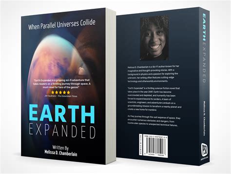 FREE PSD 6X9 Earth Expansion Book Cover Design