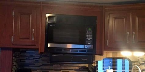 How To Swap Out a RV Microwave with a Convection Oven Replacement