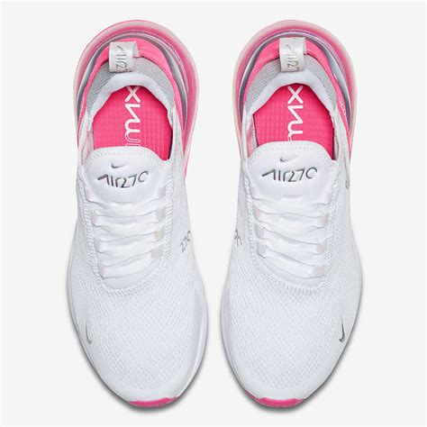 Nike Air Max 270 in White and Pink | Sneakers Cartel