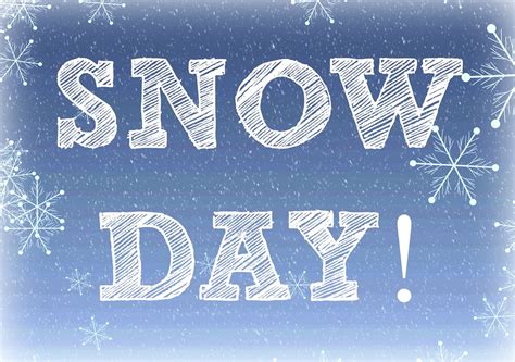 SNOW DAY! | Snow Day graphic. Stock image from subscription … | Flickr