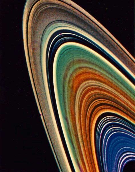 If you ever get to see the rings of Saturn through a major telescope ...