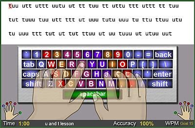 Free Touch Typing Lessons - Comprehensive 30 lesson typing tutor ...