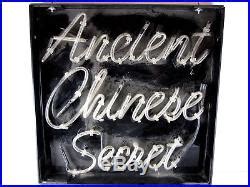 Vintage Calgon Ancient Chinese Secret Neon Sign Advertising Laundromat ...