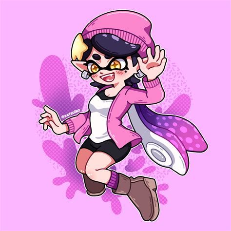 *happy callie noises* (OC Fanart) : r/splatoon