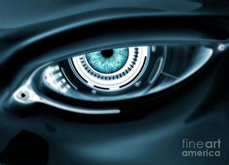 Cyborg Eye Photograph by Claus Lunau/science Photo Library - Fine Art ...