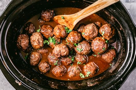 Crockpot Venison Meatballs • Primal Pioneer