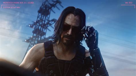 Cyberpunk 2077 Gives Keanu Reeves a HUGE Facelift