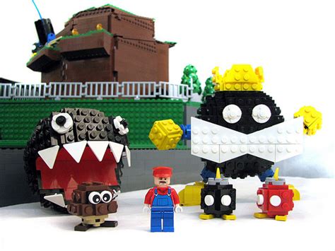 Super Mario 64 Bob-omb Battlefield Recreated with LEGO - Global Geek News