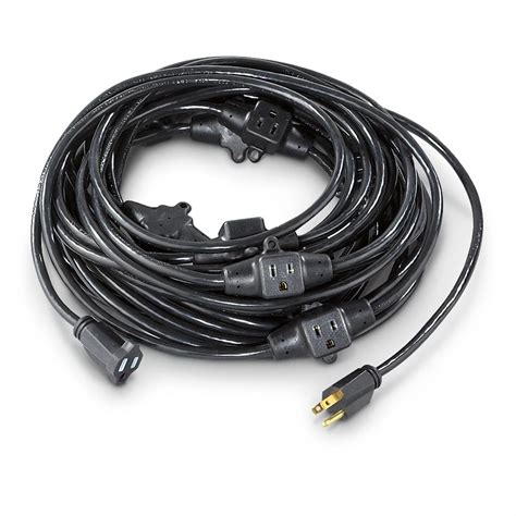 52 1/2' 16/3 Multi Outlet Extension Cord - 614000, Garage & Tool ...