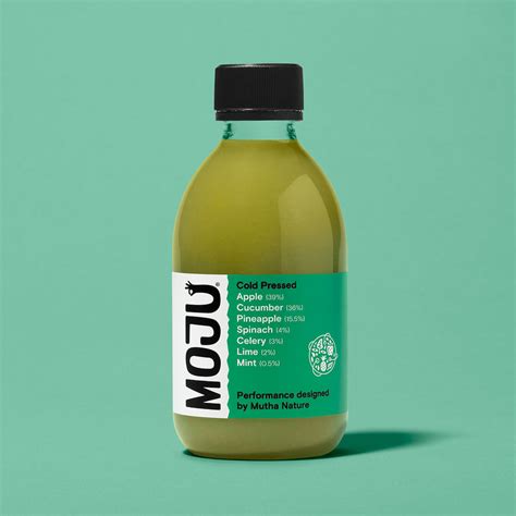 MOJU Juices List All The Ingredients On Their Labels — The Dieline ...