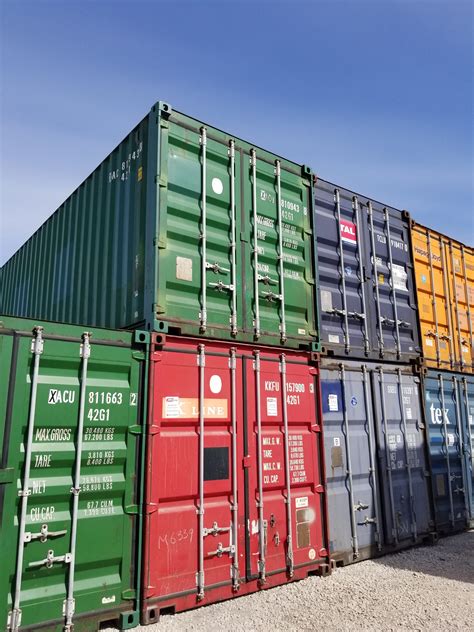 40′ Standard Used Container (8.6 ft High) – New Used Sea Can Shipping ...