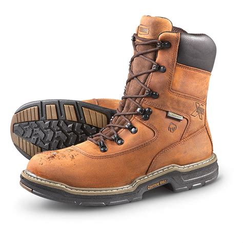 Men's Wolverine® Waterproof 400 gram Insulated Marauder Work Boots ...