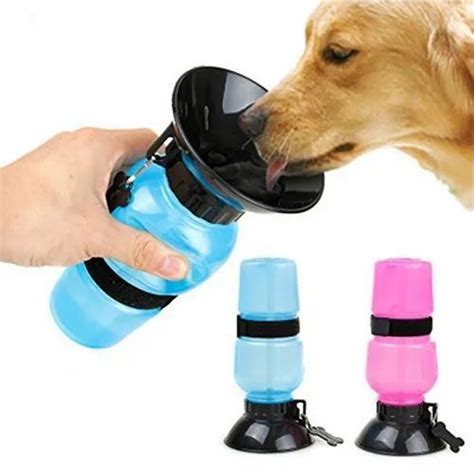 Dog Water Bowl Bottle Sipper Portable Aqua Dog Travel Water Bottle Bowl ...