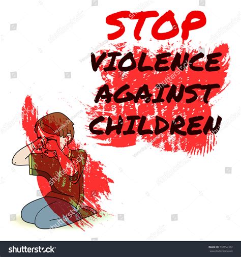 27 Images Violence Against Children Stock Vectors, Images & Vector Art ...