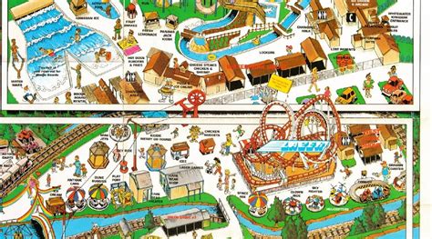 NewsPlusNotes: Dorney Park 1990 Map Part 2