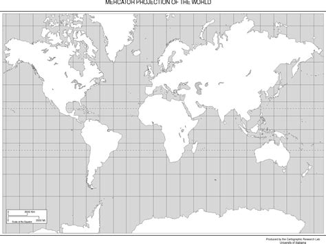 Printable Blank World Map With Latitude And Longitude