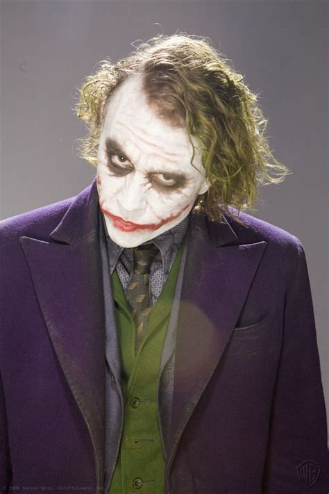 Heath Ledger Joker The Dark Knight Promotional Photoshoot