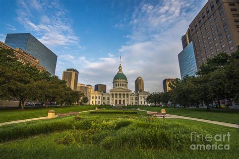 The St. Louis Missouri Capitol Building Photograph by David Haskett II ...