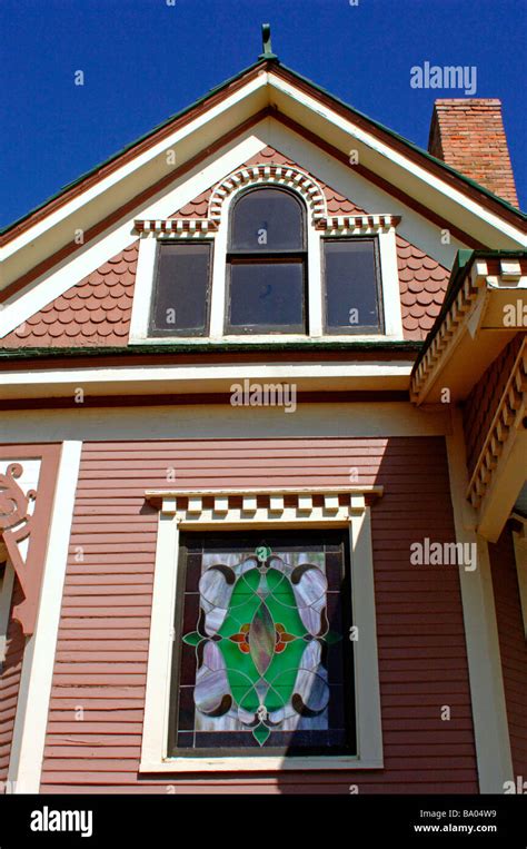 Victorian House Stained Glass