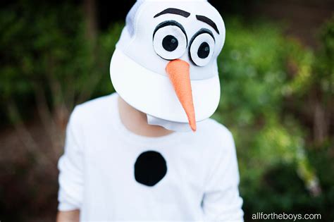 DIY Kids Olaf Costume — All for the Boys