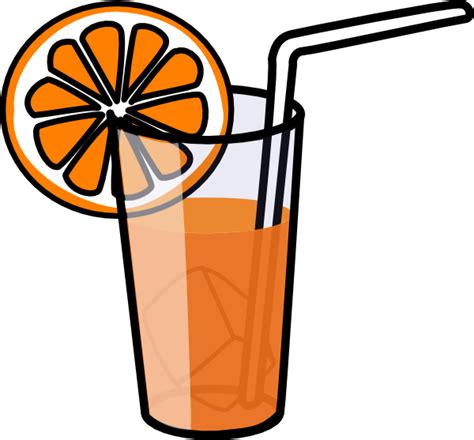 Glass Of Orange Juice Clipart | Free download on ClipArtMag