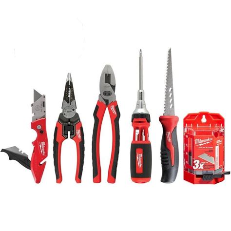 Milwaukee Hand Tool Combo Set (6-Piece) 48-22-0001B - The Home Depot ...