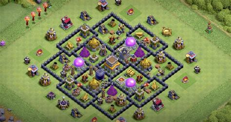 Town Hall 8 Farming Base Design