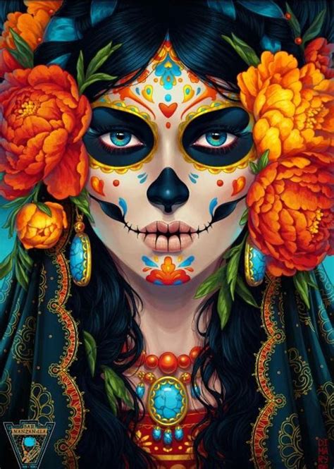 Dia de Los muertos | Day of the dead artwork, Skull painting, Day of ...